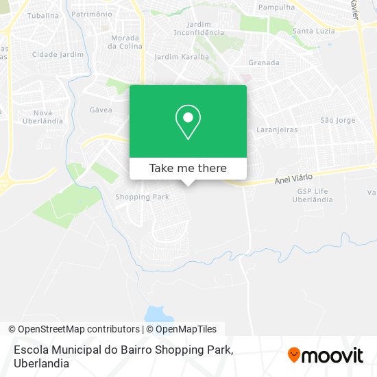 Escola Municipal do Bairro Shopping Park map