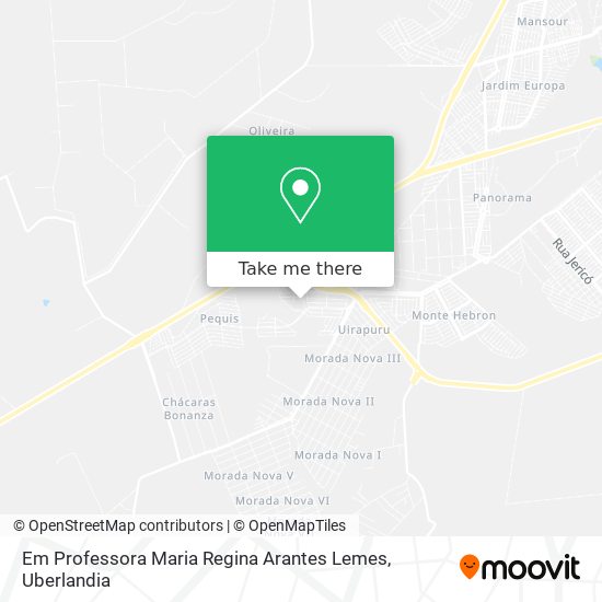 Em Professora Maria Regina Arantes Lemes map