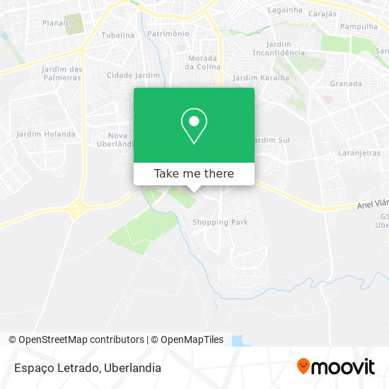 Espaço Letrado map