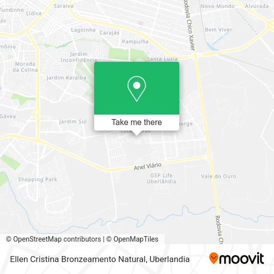 Ellen Cristina Bronzeamento Natural map