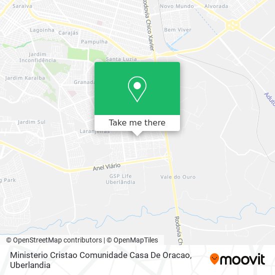 Ministerio Cristao Comunidade Casa De Oracao map