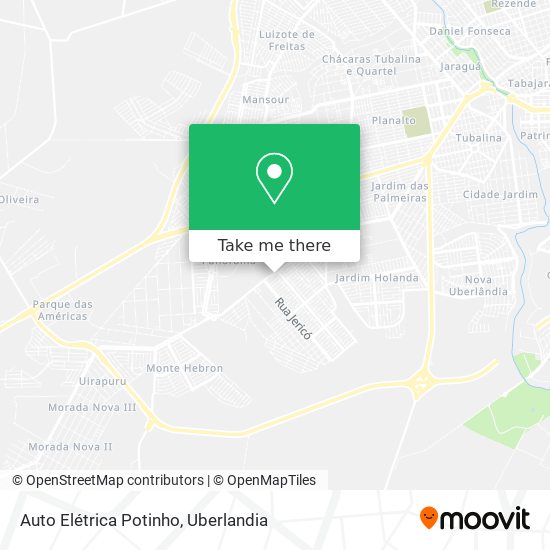 Auto Elétrica Potinho map