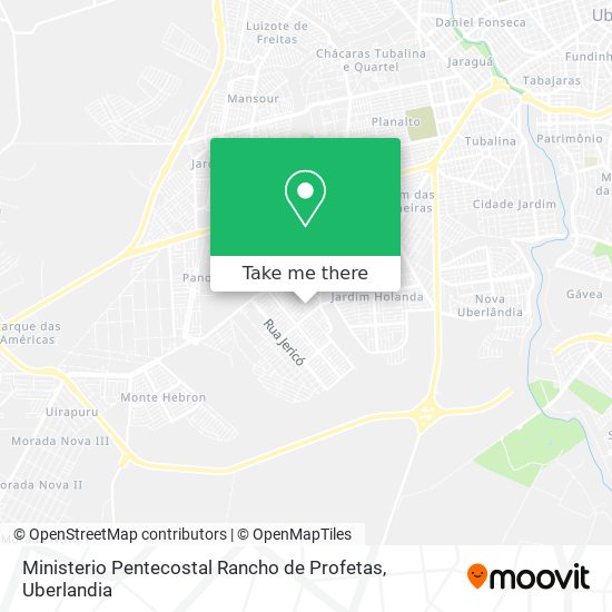 Ministerio Pentecostal Rancho de Profetas map