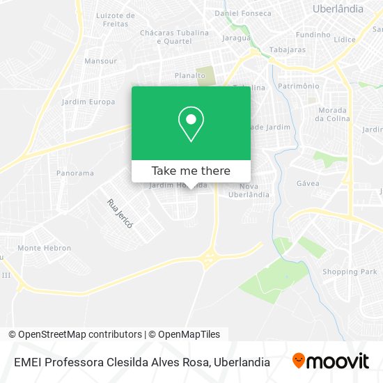 EMEI Professora Clesilda Alves Rosa map