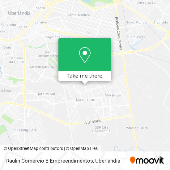 Mapa Raulin Comercio E Empreendimentos