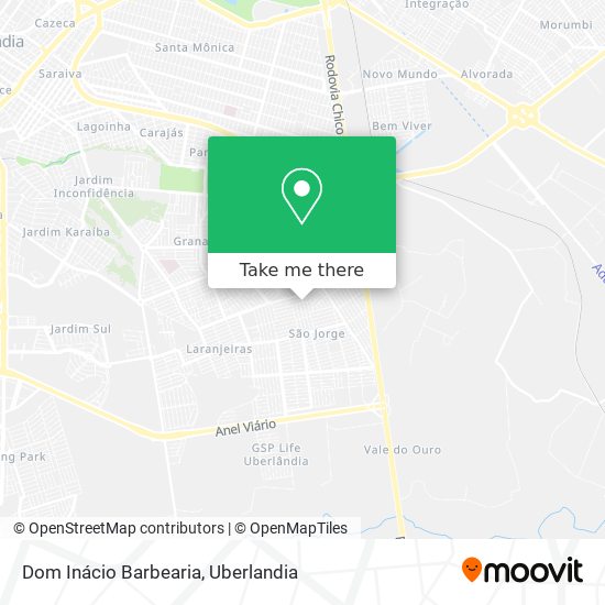 Mapa Dom Inácio Barbearia