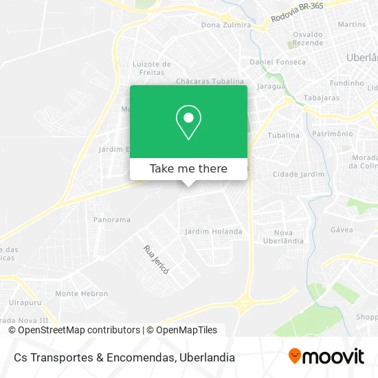 Cs Transportes & Encomendas map