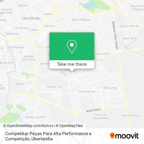 Competikar Peças Para Alta Performance e Competição map