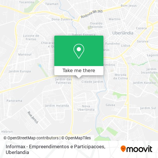 Informax - Empreendimentos e Participacoes map