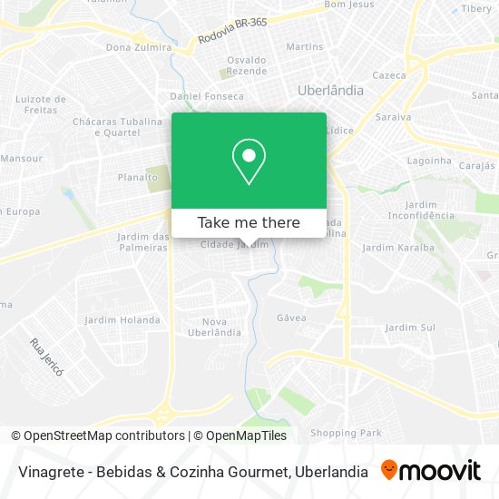Vinagrete - Bebidas & Cozinha Gourmet map