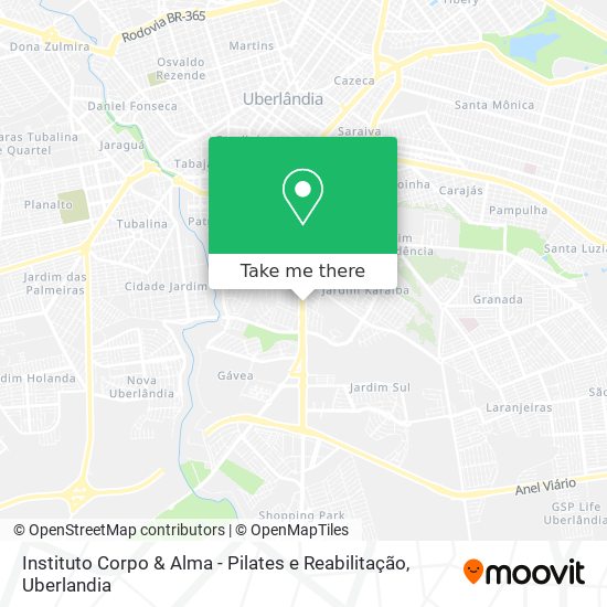 Instituto Corpo & Alma - Pilates e Reabilitação map