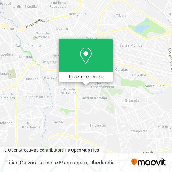 Lilian Galvão Cabelo e Maquiagem map
