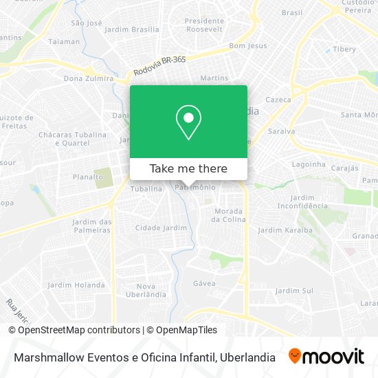 Marshmallow Eventos e Oficina Infantil map