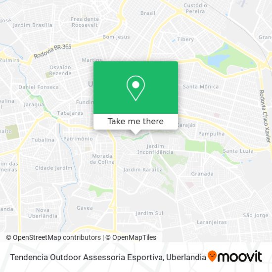 Tendencia Outdoor Assessoria Esportiva map