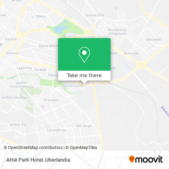 Attiê Park Hotel map