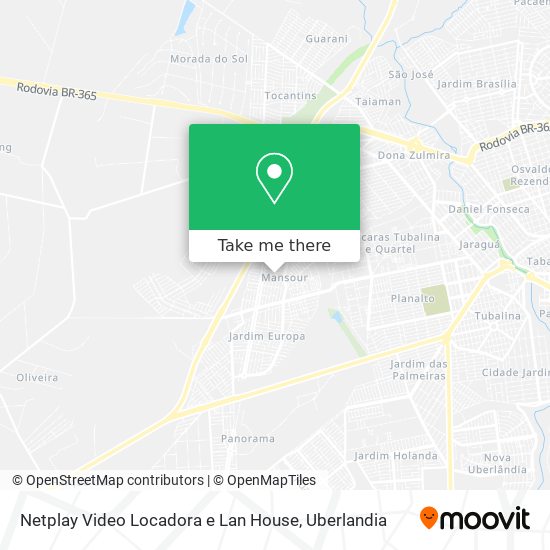 Netplay Video Locadora e Lan House map