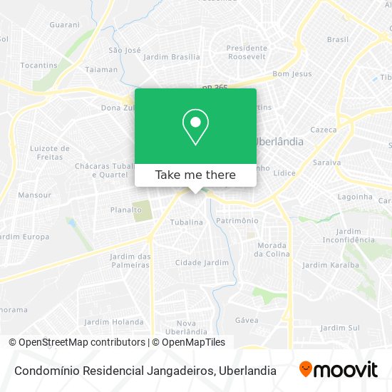 Mapa Condomínio Residencial Jangadeiros