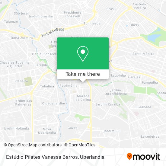 Estúdio Pilates Vanessa Barros map