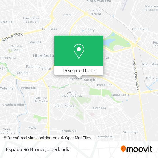 Espaco Rô Bronze map