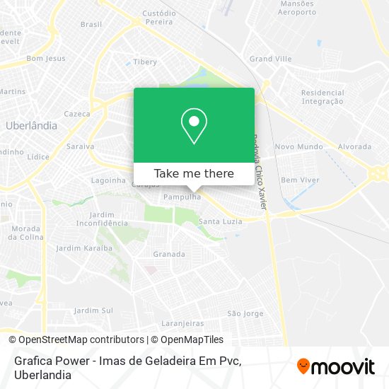 Grafica Power - Imas de Geladeira Em Pvc map