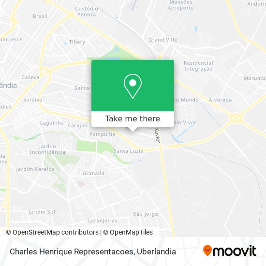 Charles Henrique Representacoes map