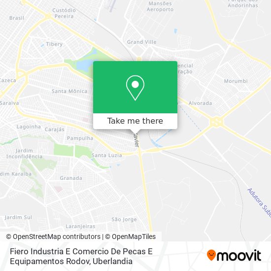 Fiero Industria E Comercio De Pecas E Equipamentos Rodov map