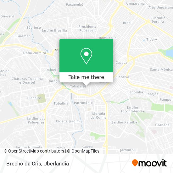 Brechó da Cris map