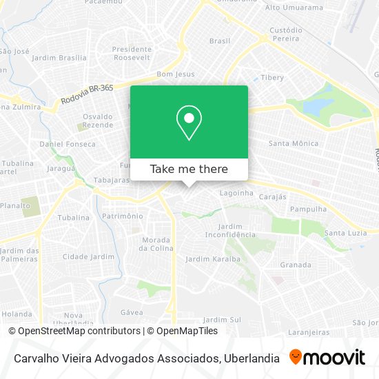 Carvalho Vieira Advogados Associados map