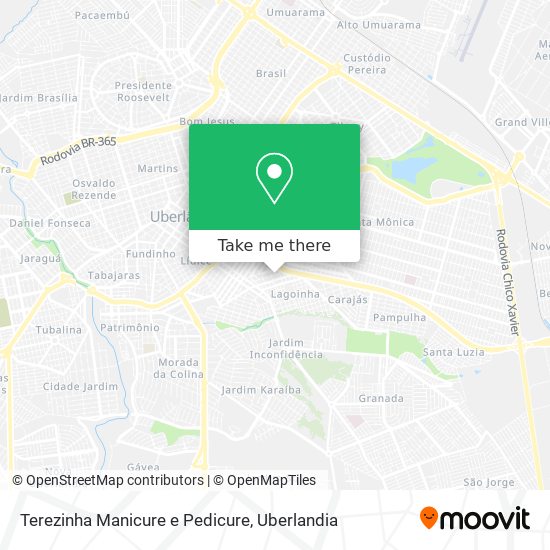 Terezinha Manicure e Pedicure map