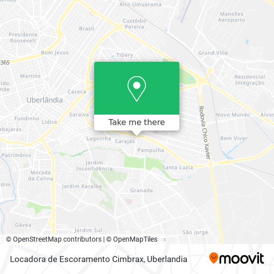 Locadora de Escoramento Cimbrax map