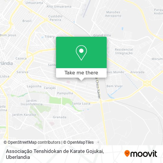 Associação Tenshidokan de Karate Gojukai map