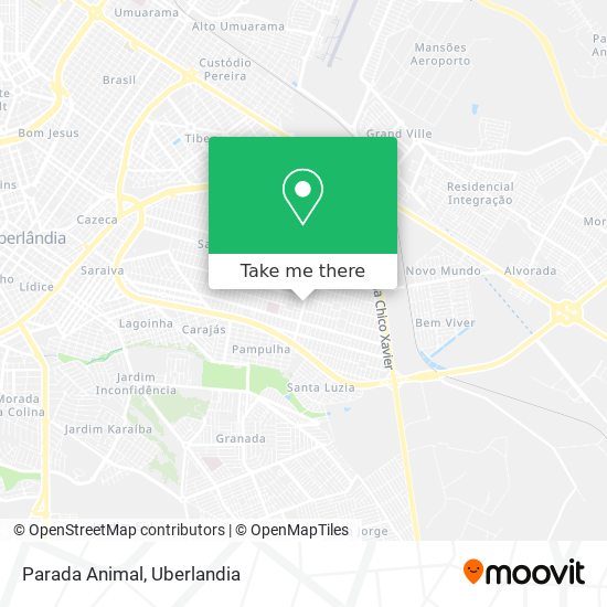 Parada Animal map