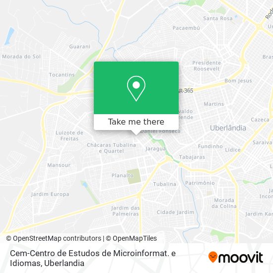 Cem-Centro de Estudos de Microinformat. e Idiomas map