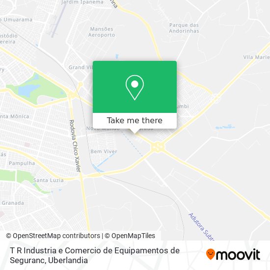 T R Industria e Comercio de Equipamentos de Seguranc map