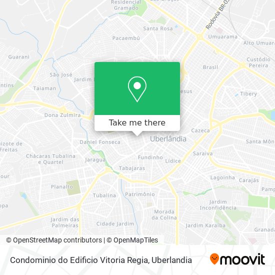 Condominio do Edificio Vitoria Regia map