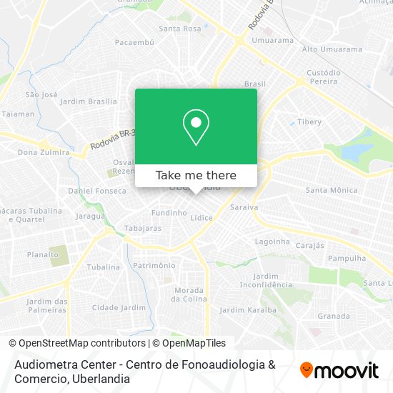 Audiometra Center - Centro de Fonoaudiologia & Comercio map