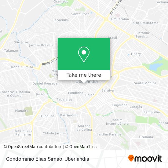 Condominio Elias Simao map