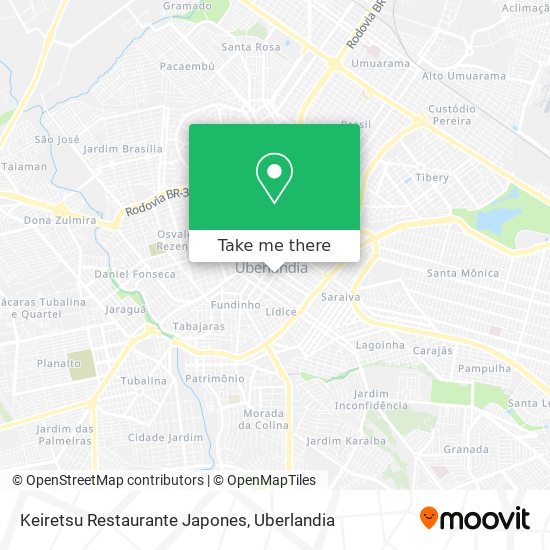 Keiretsu Restaurante Japones map