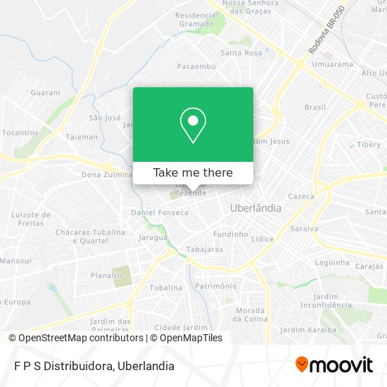 F P S Distribuidora map