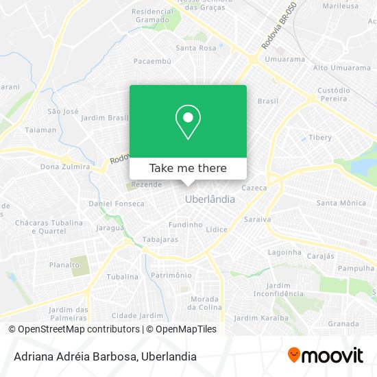 Adriana Adréia Barbosa map