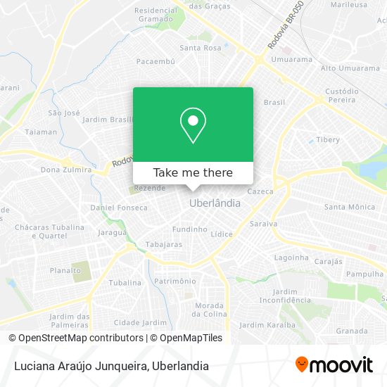 Luciana Araújo Junqueira map