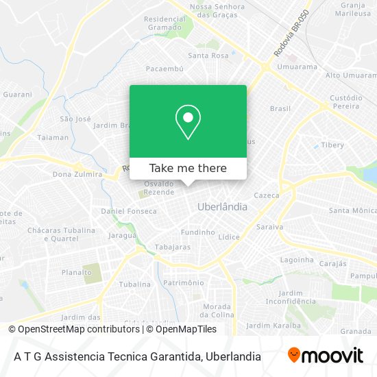 A T G Assistencia Tecnica Garantida map