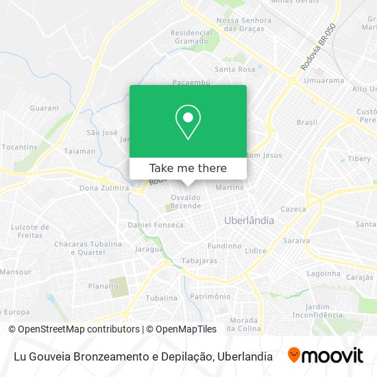 Lu Gouveia Bronzeamento e Depilação map