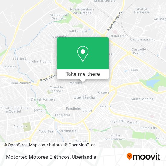 Motortec Motores Elétricos map