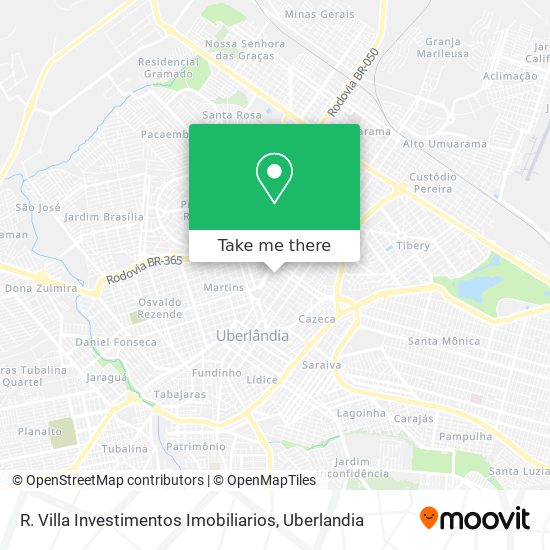 R. Villa Investimentos Imobiliarios map