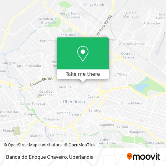 Banca do Enoque Chaveiro map