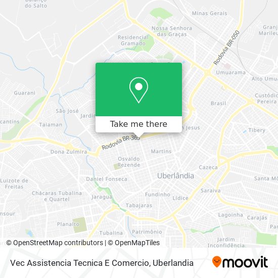 Vec Assistencia Tecnica E Comercio map