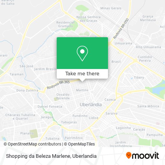Shopping da Beleza Marlene map