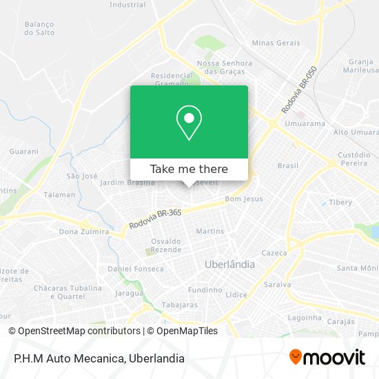 P.H.M Auto Mecanica map