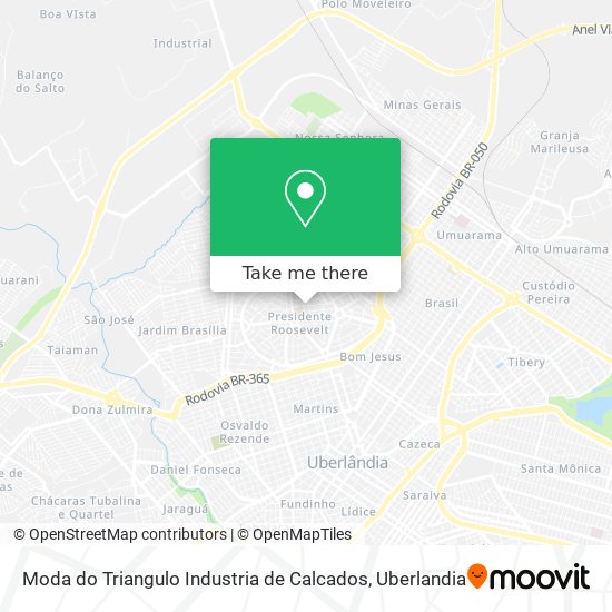 Moda do Triangulo Industria de Calcados map